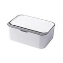 Stavae Wet Wipe Dispenser,Wet Wipe Case Holder with Lid Keeps Wipes Fresh for Car, Home, Office Moist Wet Wipes Tissue Box Dust-Proof for Home Office