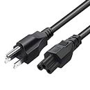 3 Prong AC Power Cord for LG Plasma Smart TV 32" 39" 40" 42" 44" 47" 49" 50" 55" 60" 65" 75" Inch 42LN5300 47LB5800 47LB5900 50LB5900 55LB5900 Smart LED LCD HD TV Charger Replacement C5 Power Cable