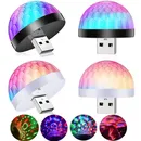 USB LED Party Lichter Musik Sensor USB Mini Disco DJ Bühne Lichteffekt Licht Kristall Magic Ball