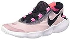 Nike Women's WMNS Free Rn 5.0 2020 Running Shoes 6.5 US, Platinum Violet/Black-Pink Glow (CJ0270-004)