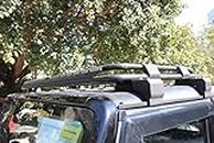THE ADVENTURE GARAGE 4x4 Rectangular Roof Rack, Car Carrier Stand Roof Luggage for Thar 2020 DF