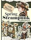 Spring Steampunk Ephemera: Vintage Fantasy and Seasonal Flair: Blend Victorian Charm with Springtime Creativity for Art, Paper Crafts, Scrapbooking, ... Art, Artist Trading Cards, and DIY Crafts.