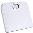 Adamson A21 Analog Scales for Body Weight - Up to 260 LB - New 2024 - Anti-Skid Rubber Surface + Large Numbers - Analog Bathroom Scale - Affordable - Durable with 20-Year Warranty