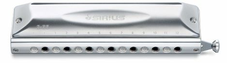 Suzuki Sirius S-56C Chromatic Harmonica JAPAN NEW w/Tracking Free Shipping