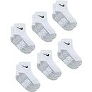 Nike Toddler 6 Pairs Lightweight Ankle Socks Size 2-4 Years