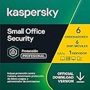 Kaspersky Small Office Security | 6 Dispositivios 6 Móviles 1 Servidor | 1 Año | PC / Mac / Android / Servidor | Código de activación vía correo electrónico