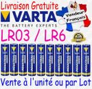 Piles Alcaline VARTA Industrial LR6 LR06 AA LR3 LR03 AAA : à l'unité ou par lot