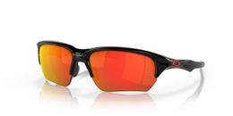 Oakley Flak Beta POLARIZED Sunglasses OO9363 1464 Polished Black W/ Ruby Iridium