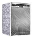 Amazon Brand - Umi. Dishwasher Cover Suitable for Toshiba of 12, 13, 14, and 15 Place Setting (63X63X81CMS, White & Grey)