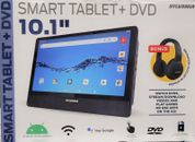 Sylvania 10.1" Tablet/Reproductor de DVD Portátil 1GB/16GB con Auriculares Bluetooth SLT