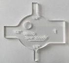 Westalee Design Clear Acrylic Spacing Gauge for 1/8”, 1/4”, 1/2” and 1” Spaces