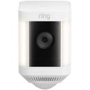 Ring Spotlight Cam Plus Outdoor/Indoor Wireless Battery Security Camera WHITE
