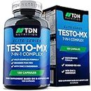 Test Booster für Männer - Testosteron - Xl 60 Tage Vorrat - Trägt zu einem normalen Testosteronspiegel & Muskelaufbau bei - Zink & Magnesium Booster - Elite-Grade Male Supplement
