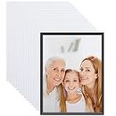 12 Pcs Sublimation Canvas Blanks for Graduation Gifts 11.8 x 15 Double Sided Heat Transfer Canvas Sheet Sublimation Blanks Products for DIY Photos, Decorative Canvas Pads Sublimation Supplies