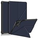 ProElite Smart Transformer Style Flip case Cover for Amazon Kindle Paperwhite 6.8" 11th Generation 2021, Navy Blue (Fits Signature Edition Also)