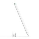 KINGONE Wireless Charging Pencil (2nd Generation) for iPad with Magnetic and Tilt Sensitive, Palm Rejection, Compatible with Apple iPad Pro 11” 1/2/3/4, iPad Pro 12.9” 3/4/5/6, iPad Air 4/5, mini5/6
