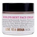 Beauty Of The Nile World’s Best Face Cream™ for Skin-of-Color, Anti Aging Reverse Signs of Aging Hydrates Niacinamide Squalane Hyaluronic Acid, 2 oz
