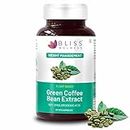 Bliss Welness Pure Weight Management Appetite Control | Green Coffee Bean Extract 50% | Fatty Liver Care Enhance Metabolism Strong Antioxidant Natural Supplement - 60 Vegetarian Capsules
