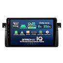 XTRONS Android 12 Car Stereo for BMW E46 M3 Rover75 MG, Qualcomm Octa Core 8GB+256GB Car Radio, 9 Inch QLED IPS Touch Screen GPS Navigation for Car Bluetooth Head Unit DSP Car Play Android Auto