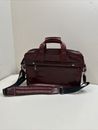 Bosca Leather  Stringer Briefcase Laptop Case Bag