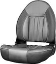 Tempress ProBax Orthopedic Folding High Back Boat Seat (Black/Charcoal/Carbon)