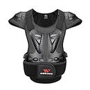 WOSAWE Adults Motorcycle Body Armor ATV Protective Vest Dirtbike Chest Back Protector, Large