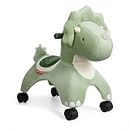 Radio Flyer Dash The Rolling Dinosaur, Green Ride On Toy for Toddlers 1-3 Years Old