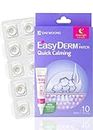 EasyDerm Quick Calming Magnesium Patches (10 patches) with Cica Ampoule - Intensive Care, Pimple patches, Hydrocolloid Band, Zits Spot care – Overnight Home Care 2-8 hours, New boxs types