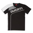 New Ducati Historical 77 T-Shirt Men's XXL Black #987700307