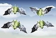 BITONA® Mini Insects Bat Chamgadad Figure Playing Set for Kids or hallooween Parties or Make Your Project Learning (Pack of 4 Figures)