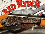 Personalized Daisy 1938 Red Ryder BB Air Rifle- Laser Engraved Scrolls & Names