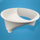 Separatore urina completo per compostaggio WC