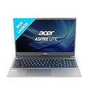 Acer Aspire Lite AMD Ryzen 5 5500U Premium Thin and Light Laptop (16 GB RAM/512 GB SSD/Windows 11 Home) AL15-41, 39.62 cm (15.6") Full HD Display, Metal Body, Steel Gray, 1.59 KG