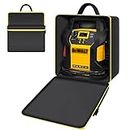 Car Battery Jump Starter Bag Compatible with DEWALT DXAEJ14 Digital Portable Power Station Air Compressor. Portable Battery Charger Carrying Holder for Power Inverter, Charging Cord (Case Only)