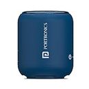Portronics SoundDrum 1 10W TWS Portable Bluetooth 5.3 Speaker with Powerful Bass, Inbuilt-FM & Type C Charging Cable Included(Blue)