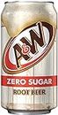 A&W Diet Root Beer - Importation US (36 canettes x 355ml)
