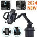 Upgraded Version Adjustable Car Cup Stand Car Holder Mount Cradle For Cell Phone