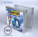 Nintendo DS / 3DS Game Box Protector Case - Strong 0.5mm Thick (1-50 Pack)