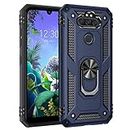 Mobile Phone Cases for LG Aristo 5 Shockproof TPU + PC Protective Case with 360 Degree Rotating Holder Phone Accessories