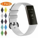 For Fitbit Charge 3 / 4 Watch Band Replacement Silicone Bracelet Wrist Strap