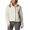 Columbia Women's Panorama Snap Fleece Jacket, Chalk, Medium
