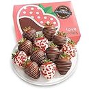 A Gift Inside Made with Ghirardelli Love is Sweet Chocolate Covered Strawberries - 12 Berries