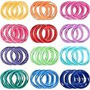 12 Farben Schlaufen-Topflappen Schlaufen Weaving Loom Loops Weaving Craft Loops with Multiple Colors for DIY Crafts Supplies Compatible with 7 Inch Weaving Loom (384 Piece)