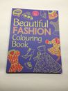 Beautiful fashion colouring book paperback illustrated by Katy Jackson, Like new