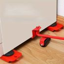 Kit de toboganes para muebles herramientas elevadoras rodillos de movimiento juego de electrodomésticos rodillo pesado