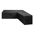 CENPEK Patio V-Shaped Sectional Sofa Cover Waterproof, Outdoor Sectional Furniture Cover Outdoor Sofa Cover L-Shaped Garden Couch Protector-215 x 215 x 87cm