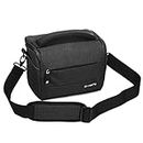 UBORSE DSLR Camera Shoulder Bag Waterproof Portable Anti-Shock Digital Camera Case Compatible Protector for Camera Lens and Accessories