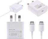 100% Genuine Samsung FAST Charger Plug OR Type C USB Cable Galaxy S8 S9 S10 S21