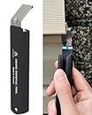 Vinyl Siding Removal Tool - 1 Pack Zip Tool for Siding Removal, Installation and Repair - Extra Long Non-Slip Grip Handle (Black) (1 Pack)