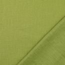 Té verde 100% lavado tela de lino cojín cojín de vestir transpirable material